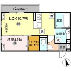 オラシオン　A棟の物件間取画像